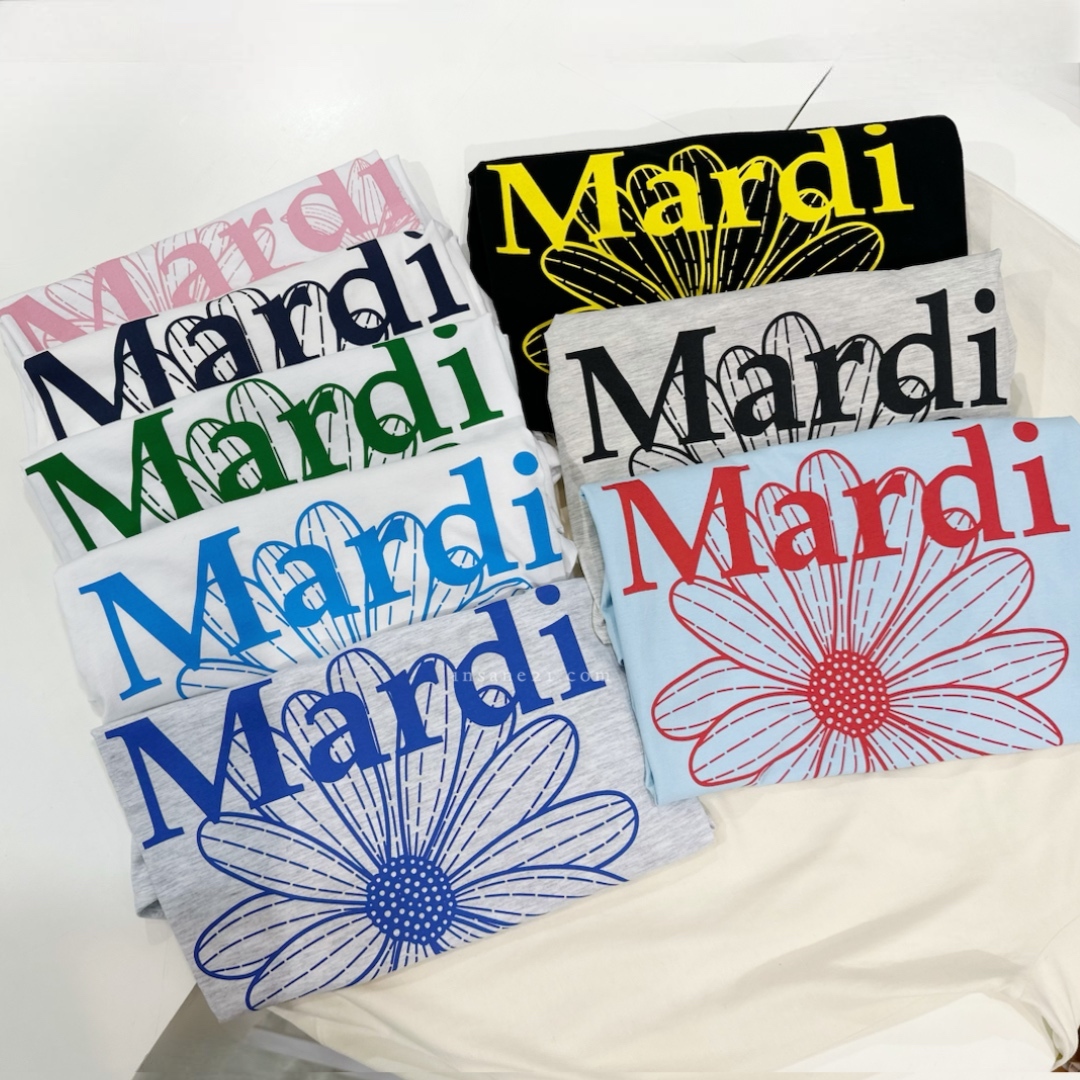 MARDI MERCREDI 花卉 小雛菊 短袖 上衣 共13色