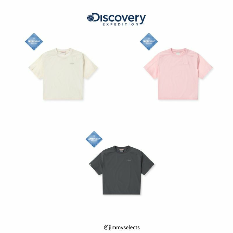 【代購】Discovery Paulton 短款梭織短袖女款 T 恤
