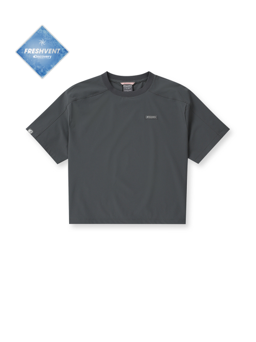 【代購】Discovery Paulton 短款梭織短袖女款 T 恤