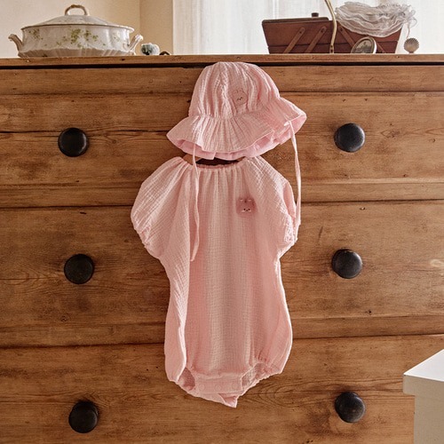 24S/S🌸BABYDOLL系列-泡泡棉紗包屁衣