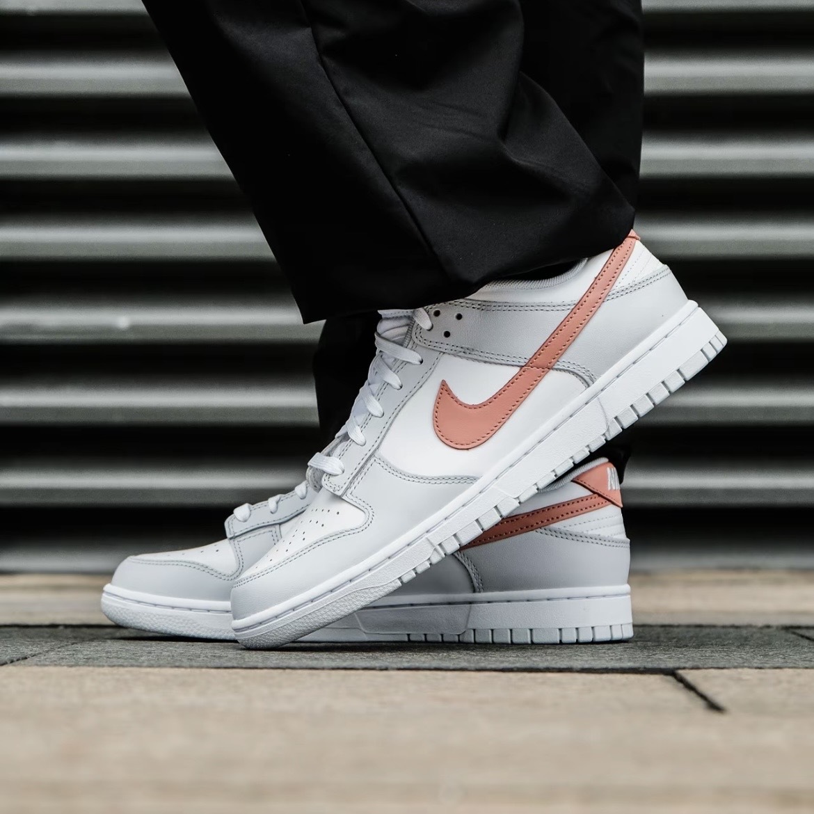 Nike Dunk Low Retro 白灰玫瑰 HF0730-160