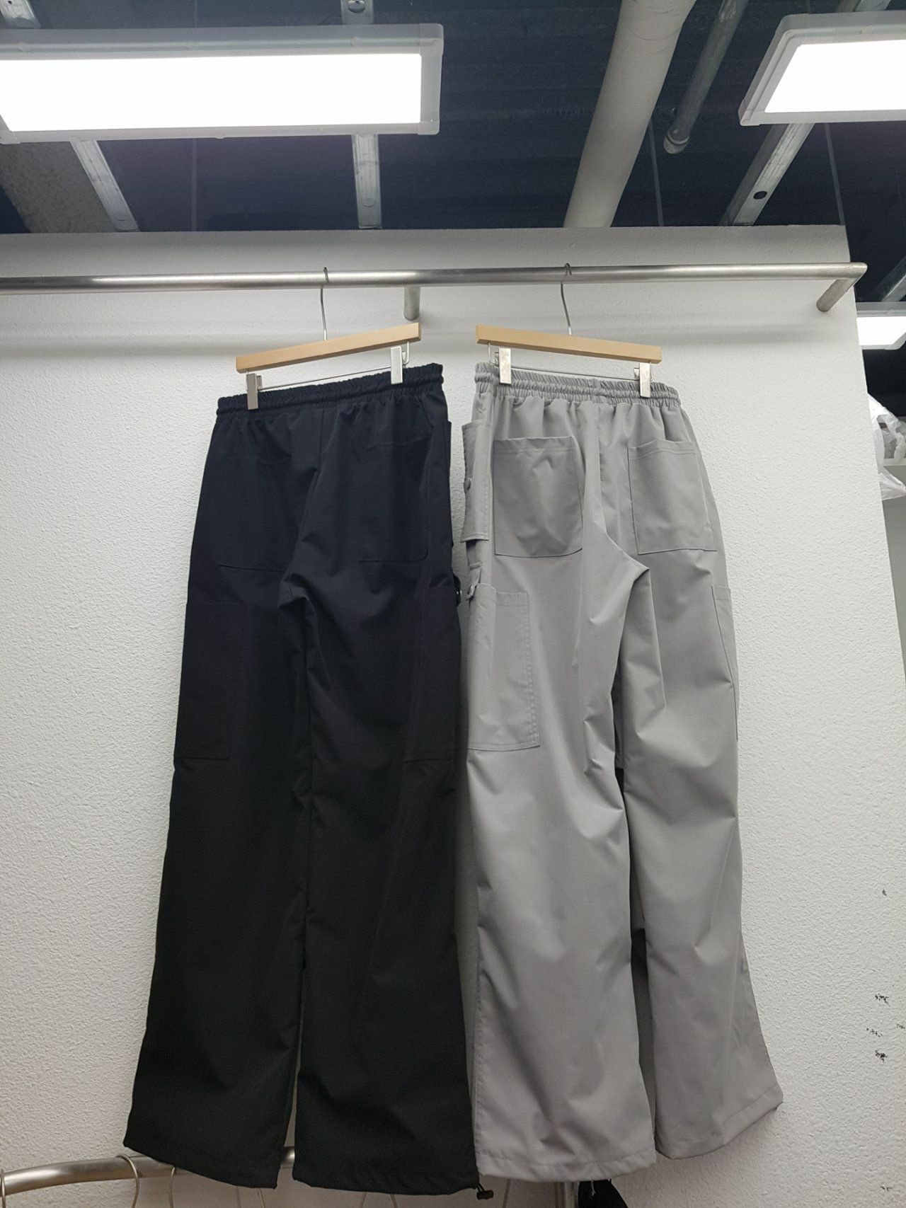 淨色可束腳鬆身褲 GAME-013P