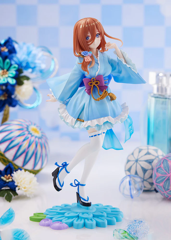 TENITOL 五等分的花嫁中野三玖迷你裙浴衣ver. FIGURE