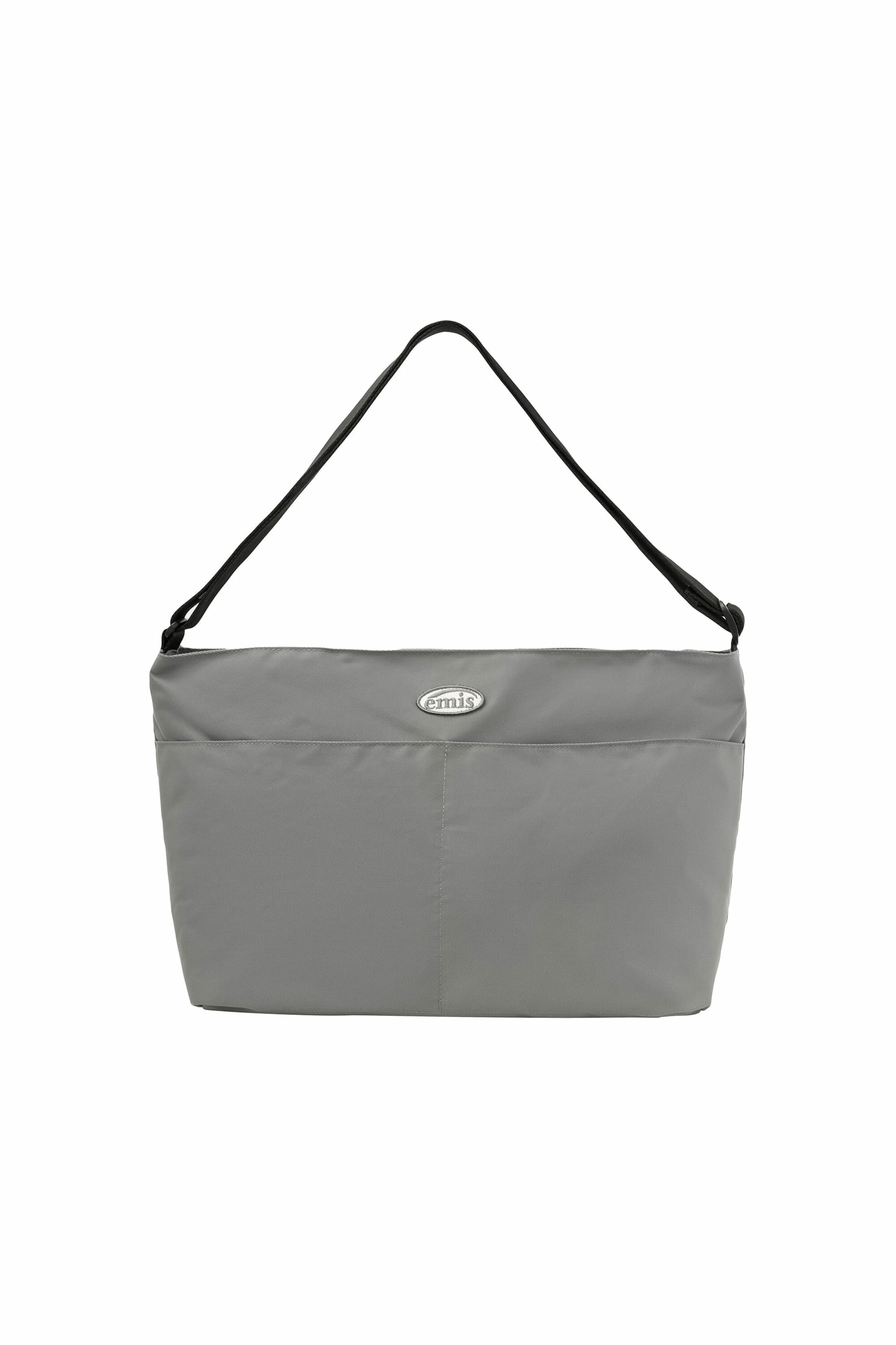 emis NYLON CROSSED BODY BAG - GRAY