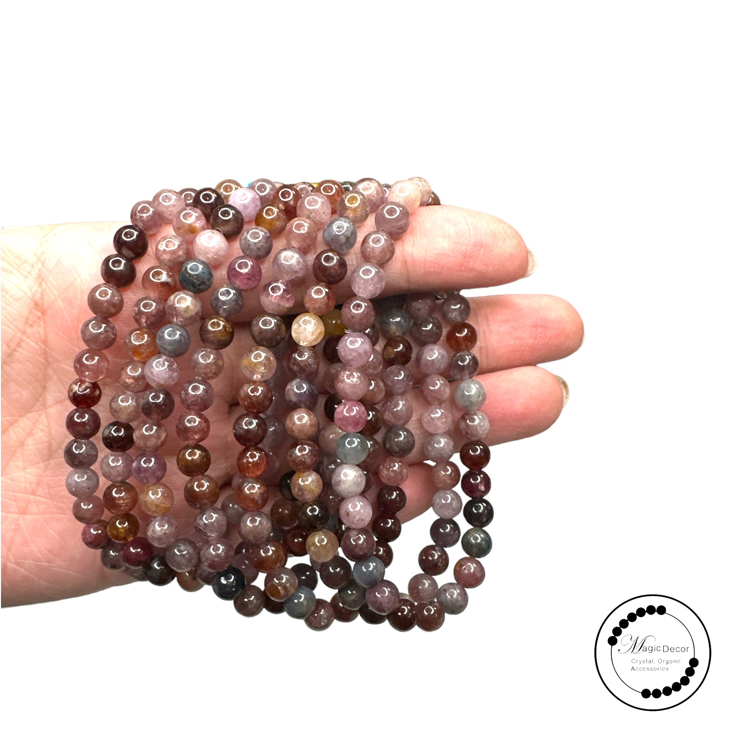 251115 -C22 6mm+濃郁紫彩碧璽手串