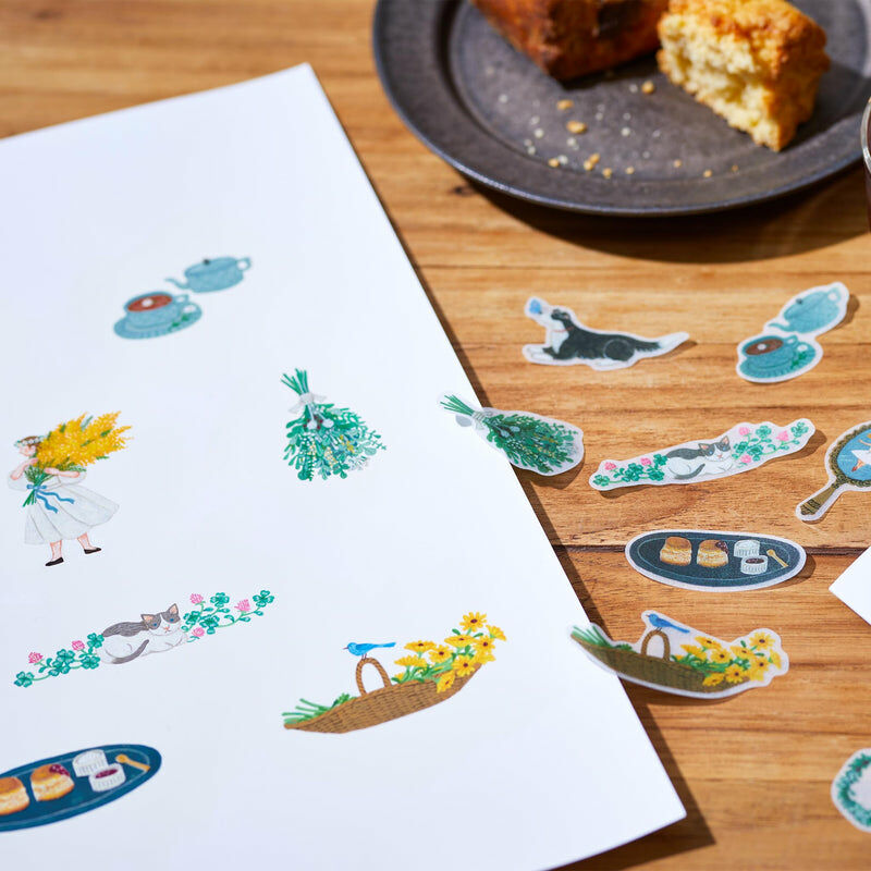 日常生活 30枚貼紙包 KITF001｜日本 KITTA