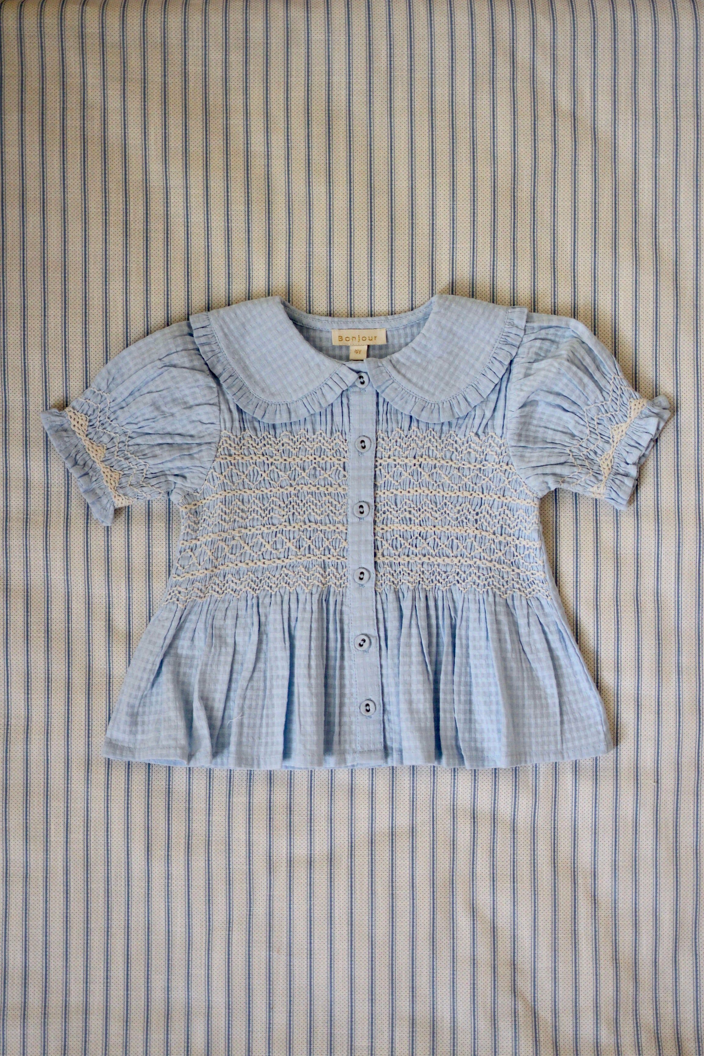 Bonjour - Handsmock Blouse