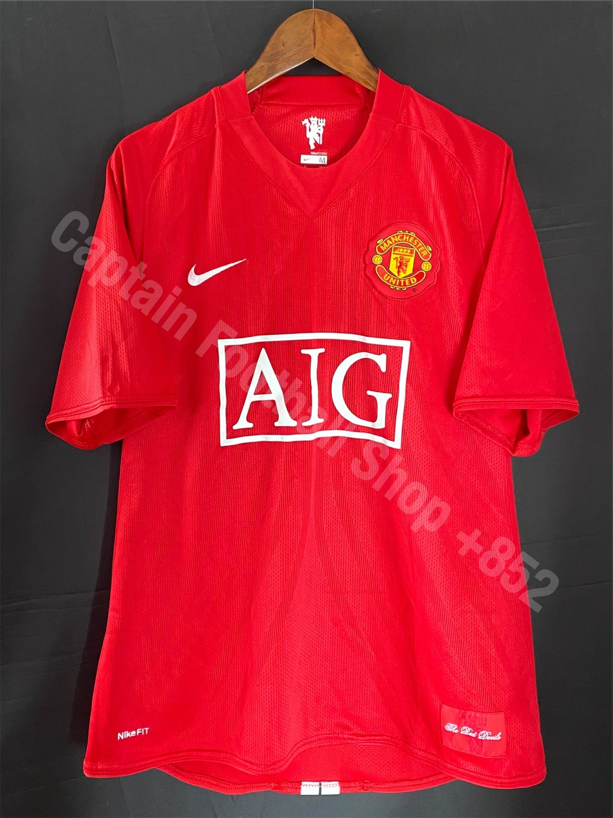 曼聯 2007-2009 Nike 主場球衣