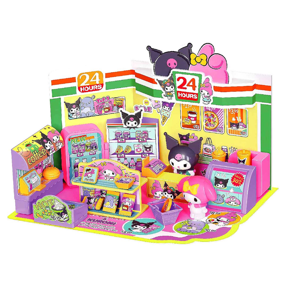 街角物語 - Kuromi 與 My Melody 便利店