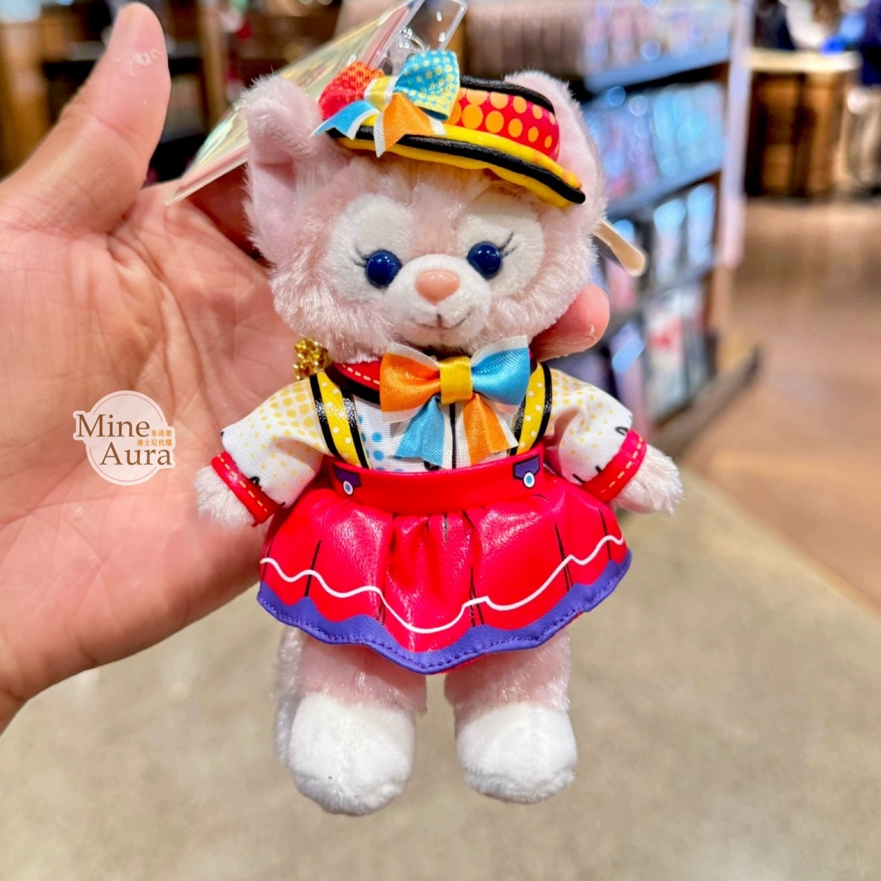 彩色慶典街頭派對系列 玲娜貝兒 Lina bell 鑰匙圈 吊飾 -上海迪士尼樂園