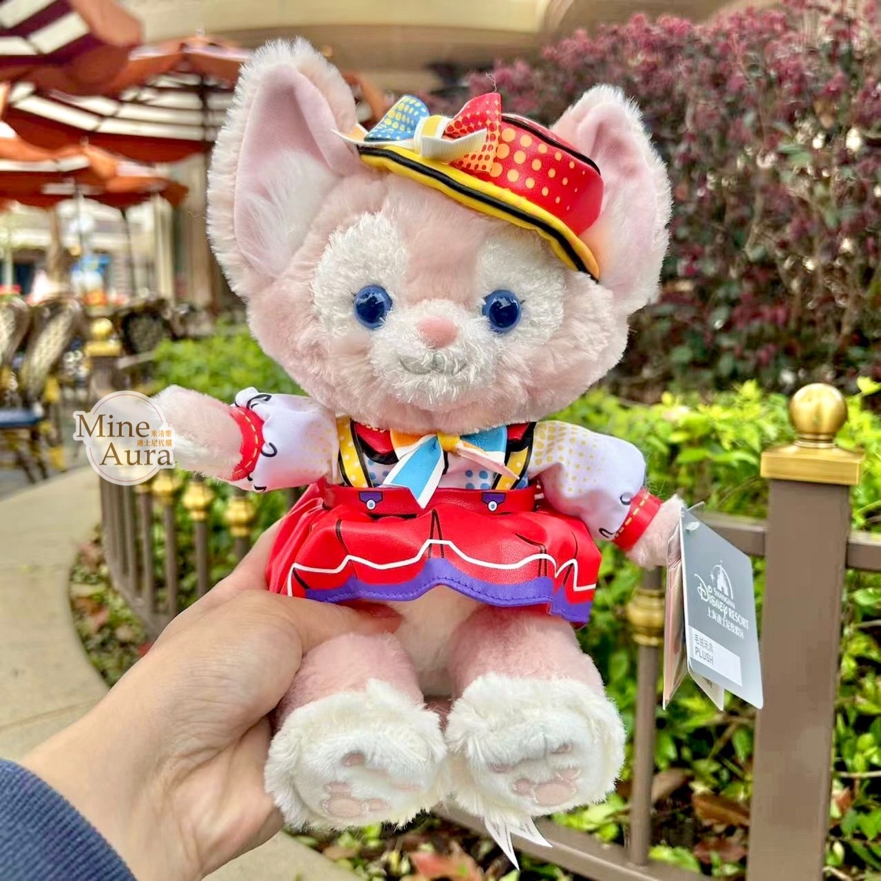 彩色慶典街頭派對系列 玲娜貝兒 Lina bell SS號 娃娃 玩偶 -上海迪士尼樂園