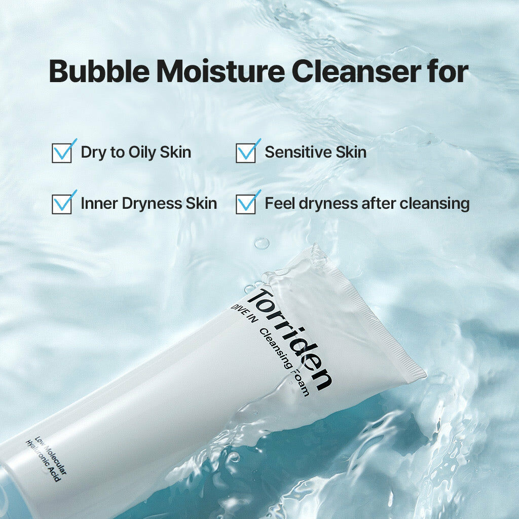 Torriden Dive-In Low Molecular Hyaluronic Acid Cleansing Foam 150ml ()