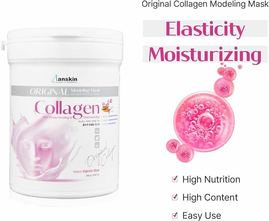 ANSKIN Collagen Anti Aging Wrinkle Clay Mask 240g