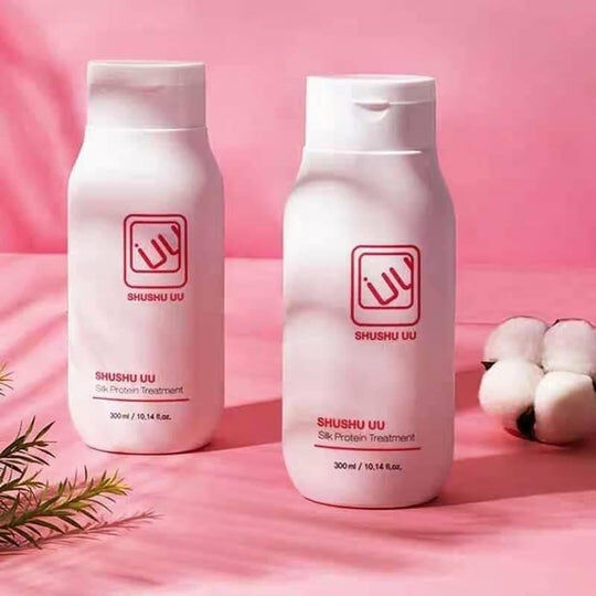 Korea SHUSHU UU Silk Protein Treatment Conditioner 300ml8809356627013