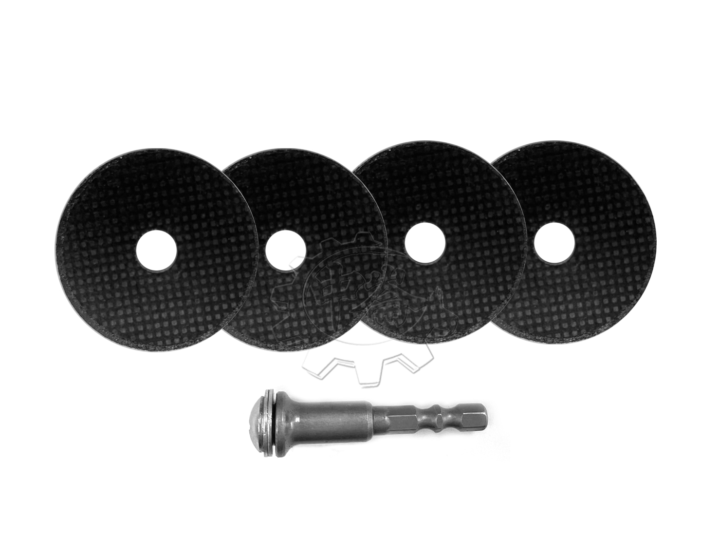 ＊中崙五金【附發票】YSS 2"砂輪片 附六角接桿 DK-TSA62G50 (4片入) 管內切片50*1.2*10mm