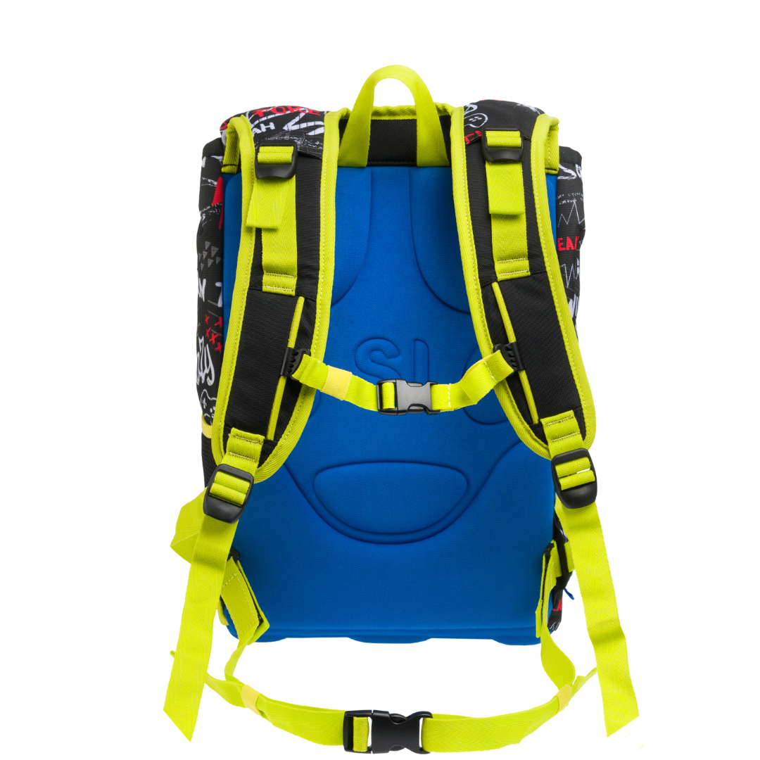 意大利 SJ Gang 擴充護脊書包系列 22/28L - Born To Fun