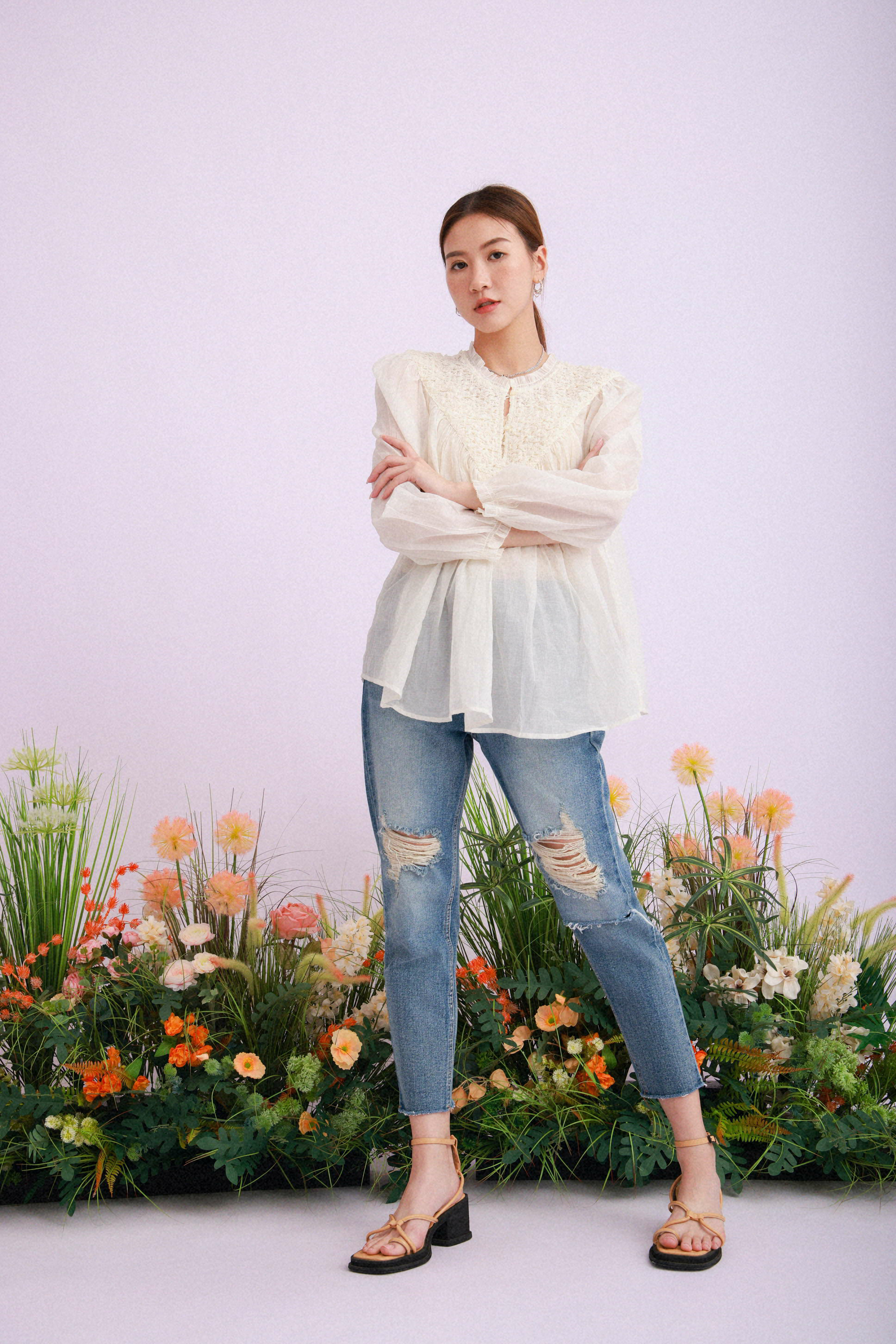 造型 808（上衣＋牛仔褲）