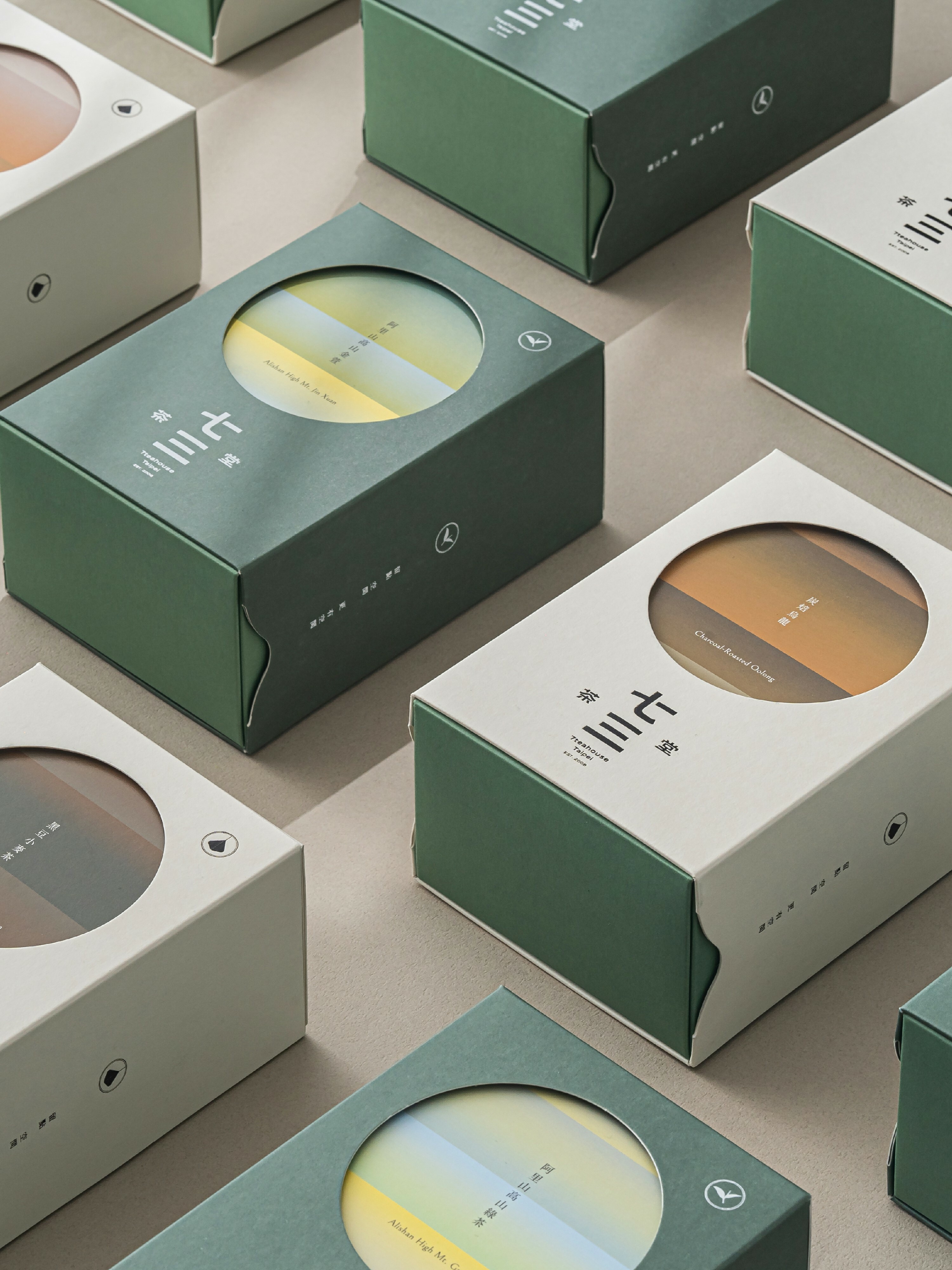 阿里山高山綠茶丨立體茶包8單入–精裝盒丨七三茶堂7teahouse