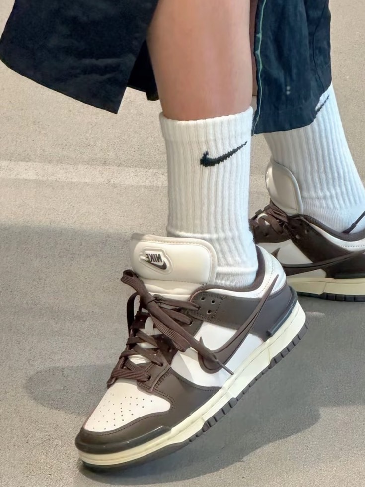 KTQ STORE ‧ ΝΙΚЕ DUΝΚ Low Twist 低筒 板鞋 男女 可可棕 棕白 DZ2794-003