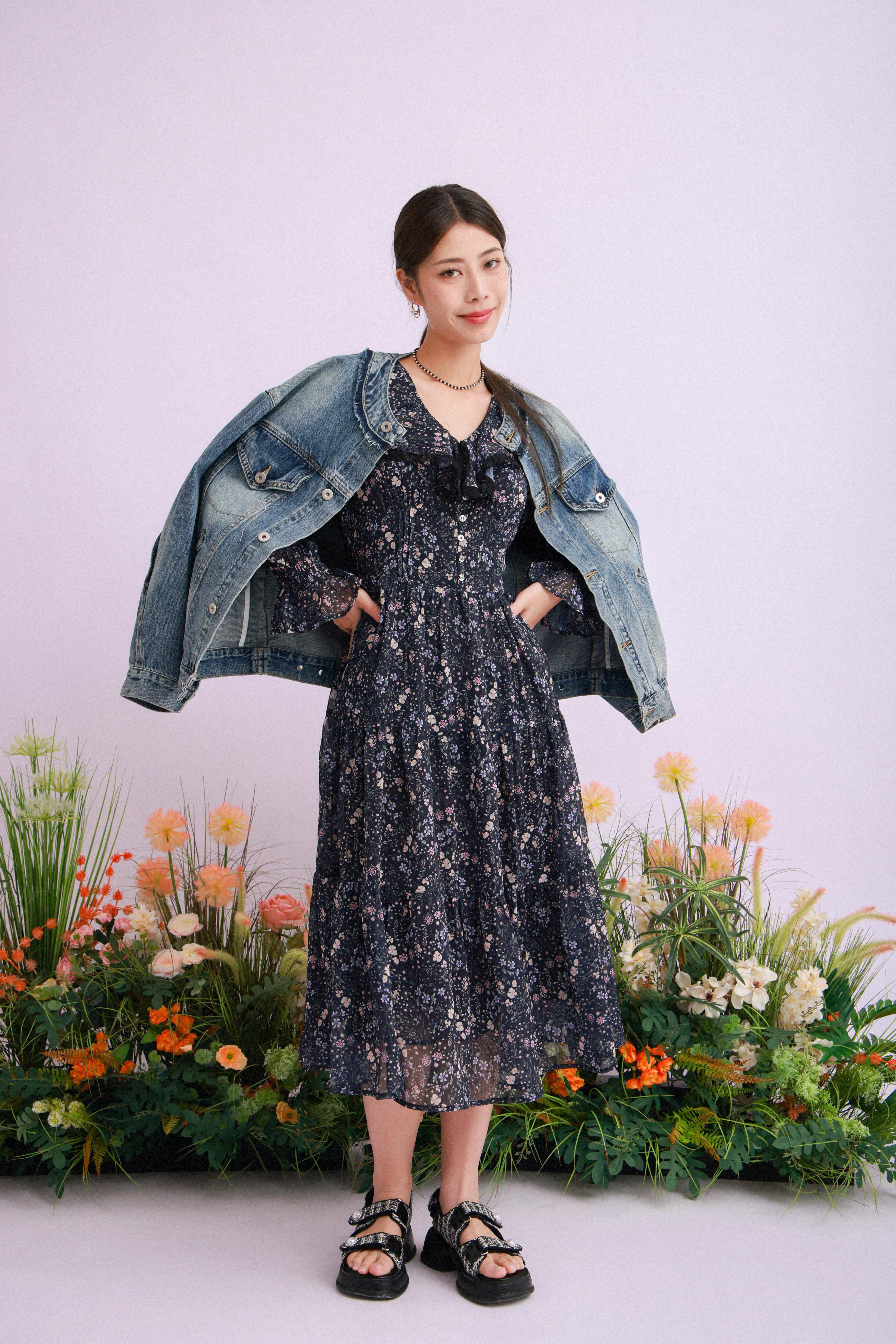 造型 815（外套＋連身裙）