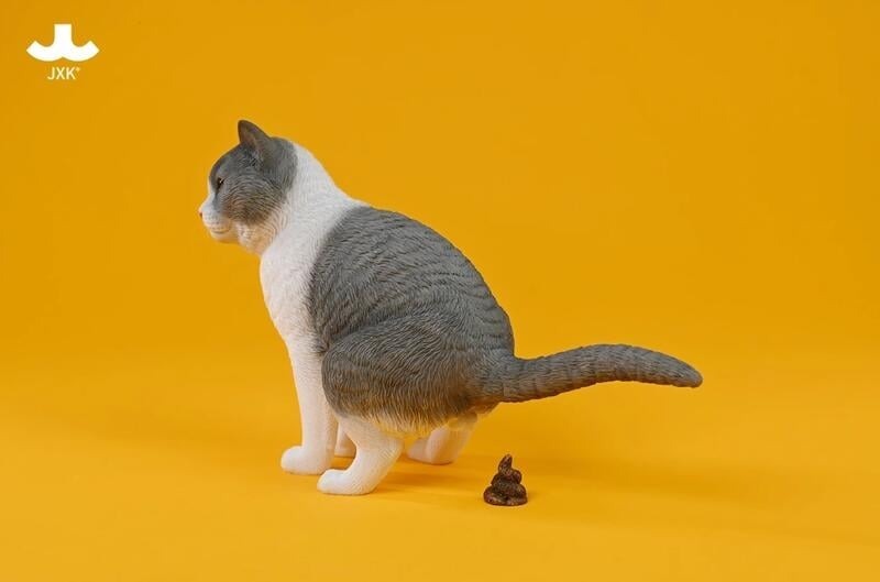 JXK Studio 1/6 動物公仔 叛逆的貓 C/D