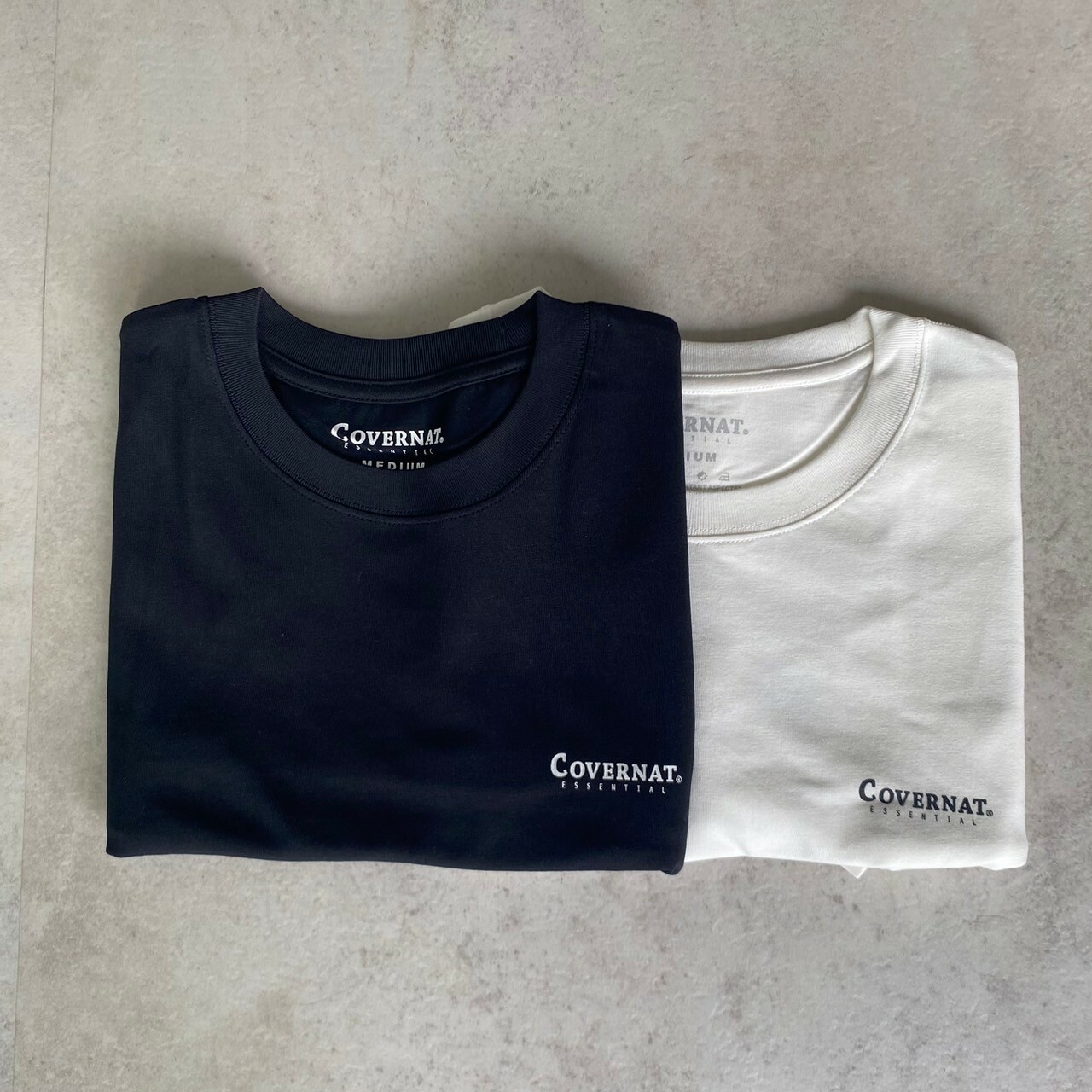 Covernat 小Logo涼感短袖(兩入一組)  CO2402STE1BK