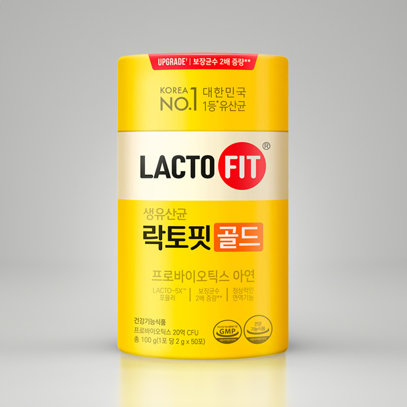 LACTO-FIT LACTO-FIT UPGRADE ProBiotics Gold 2000mg x 70 pcs (8805915688617)