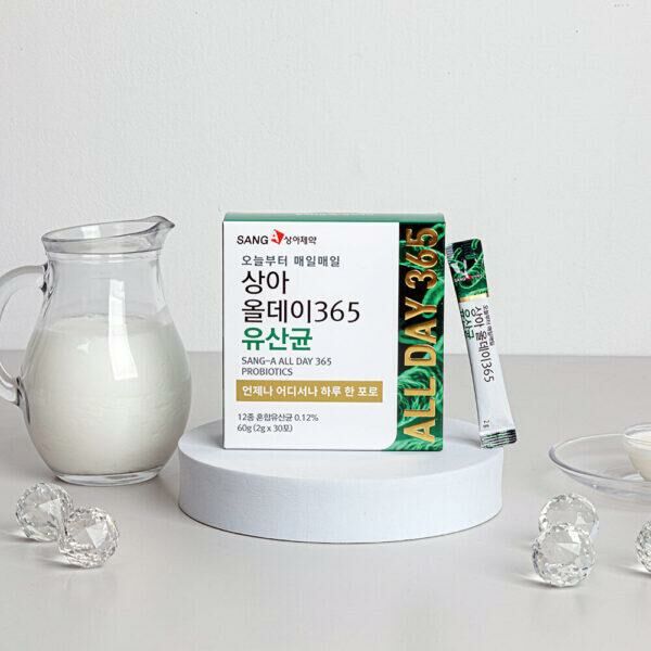 SANG-A all day 365 PROBIOTICS (2g x 30) 8809148821803 BEST BEFORE 1 may 2024