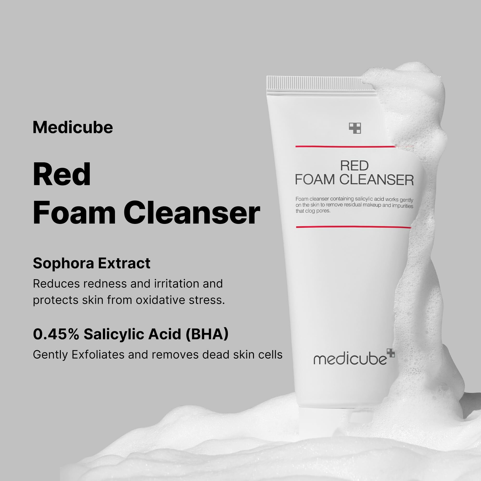 Medicube RED Foam Cleanser 120ml  random packaging 8809517411352 BEST BEFORE 2026