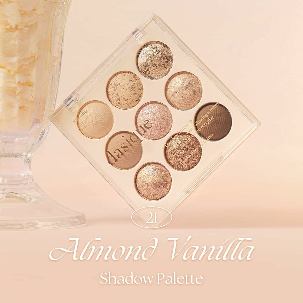 dasique Dasique Shadow Palette #21 Almond Vanilla  8809581533592
