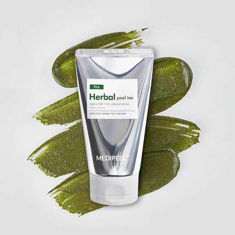 Medi-Peel Herbal Peel Tox Wash Off Type Cream Mask 120g (8809409345673)random package