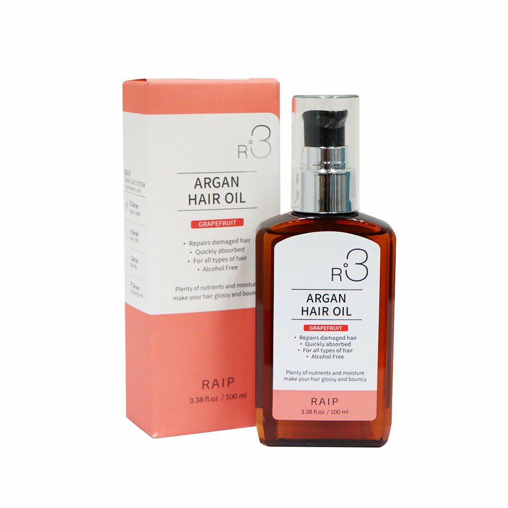 RAIP R3 Argan Hair Oil 100ml【GRAPEFRUIT】( ) random packing '8809529880795