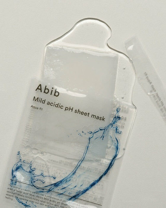 Abib MILD ACIDIC pH SHEET MASK AQUA FIT 30ml x10ea [ s] (8809030733375)