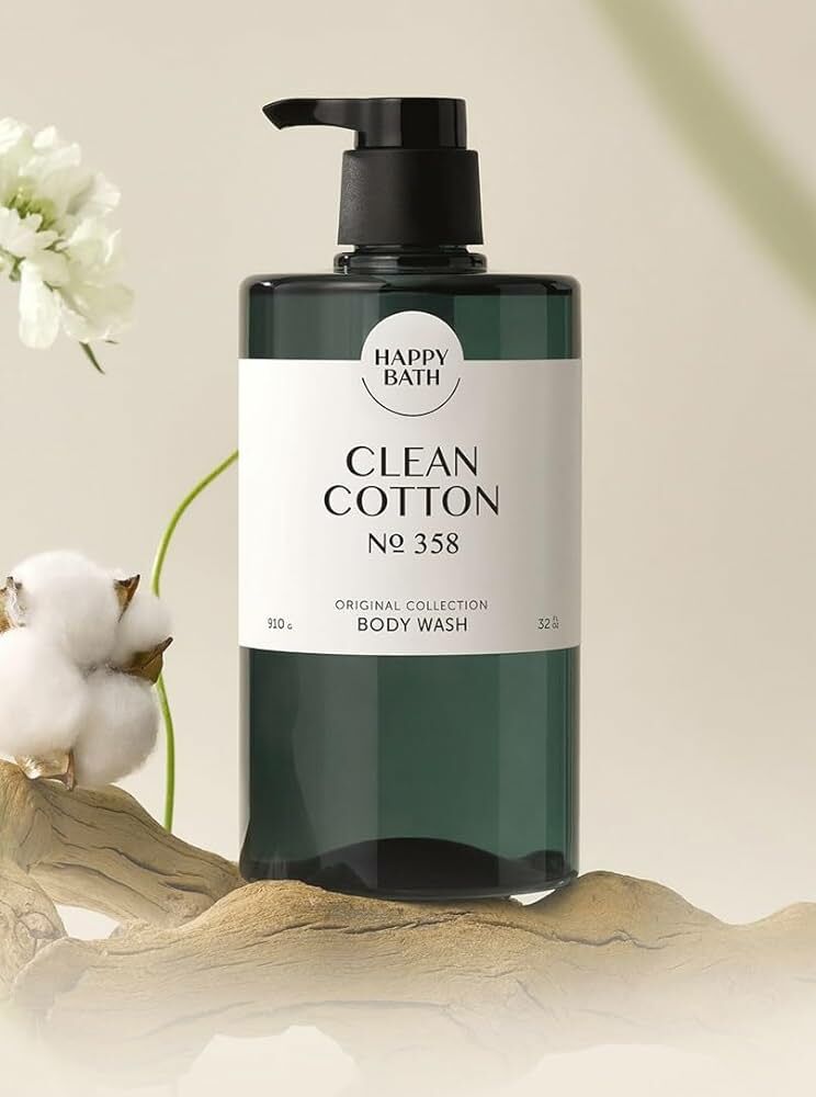 HAPPY BATH Happy Bath Original Collection Body Wash #No. 358 Clean Cotton 910g(8809803536660)( )