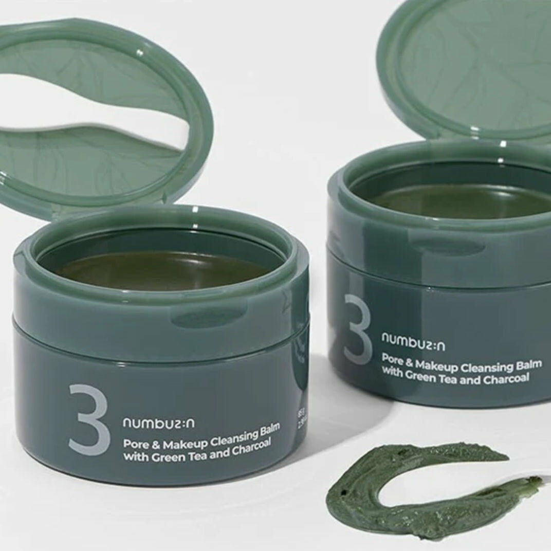numbuz:n No.3 Pore & Makeup Cleansing Balm with Green Tea and Charcoal