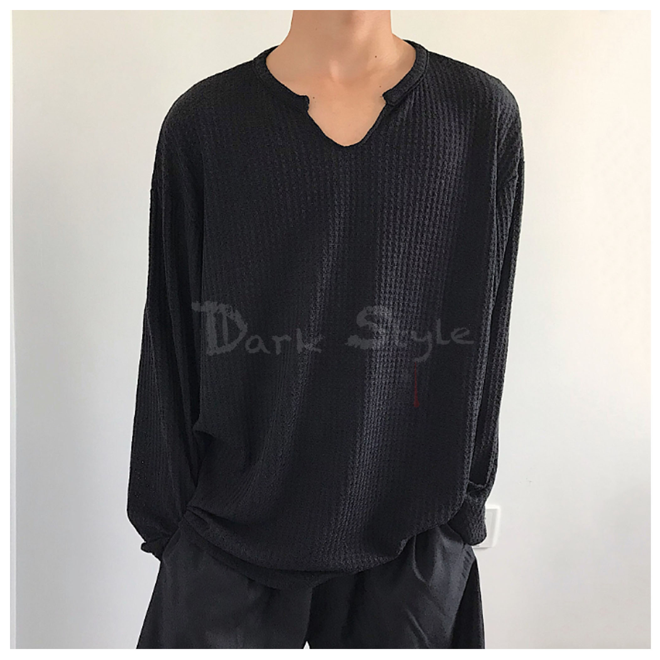 網-透氣網眼小開領洞洞上著