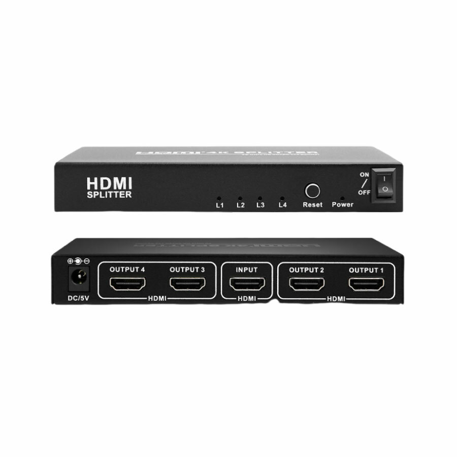 Uptech HS130 II 4K2K HDMI 4-Port 分配器