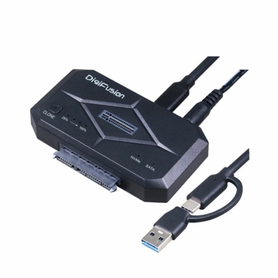 伽利略 USB3.2 Gen2 NVMe M.2 + SATA 雙協議互拷機SMNVCCA