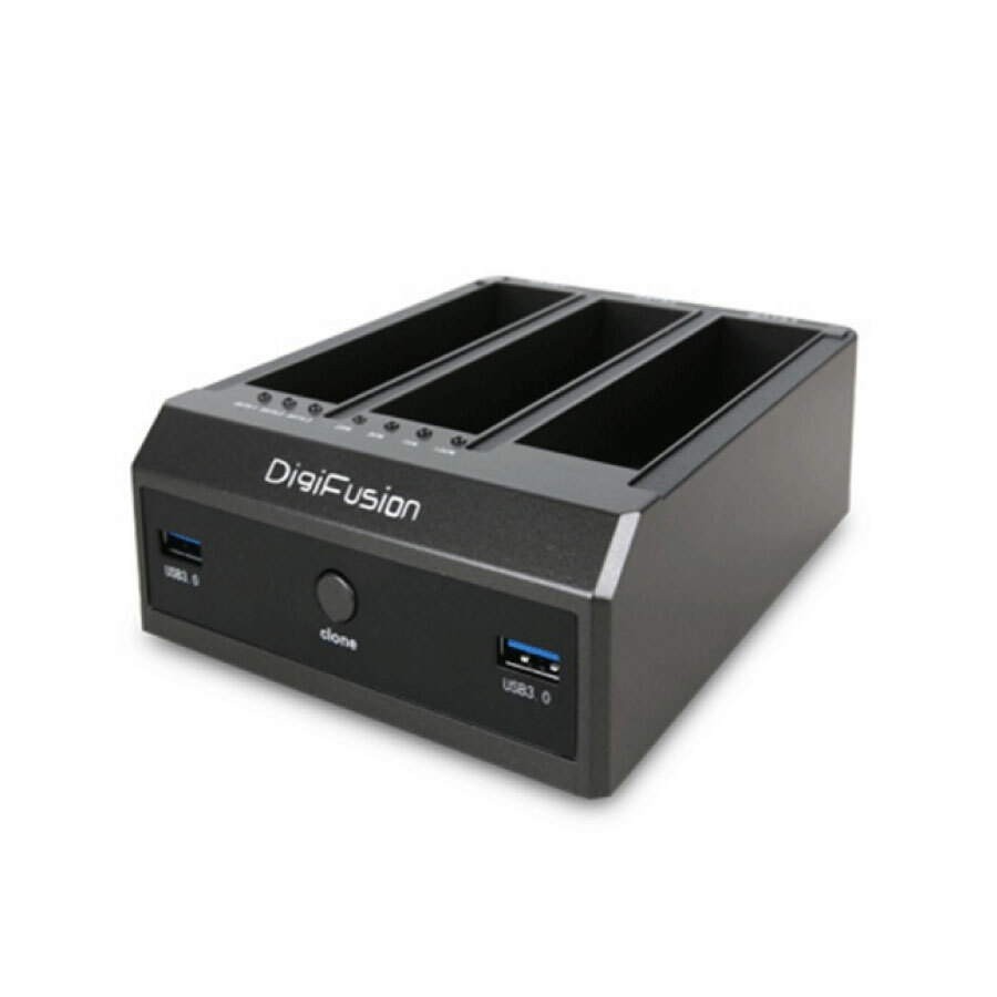 伽利略 USB3.1 Gen1 2.5/3.5" 3插槽 SATA 硬碟拷貝機 RHU07