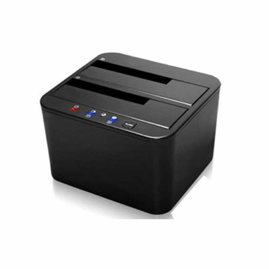 伽利略 USB3.1 Gen1 2.5/3.5”雙SATA 鋁合金硬碟拷貝機 產品型號：RHU08MA(黑) / RHU08MB(銀)