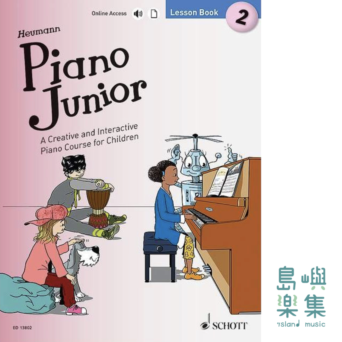 Piano Junior Lesson Book 2 (Asian Edition)