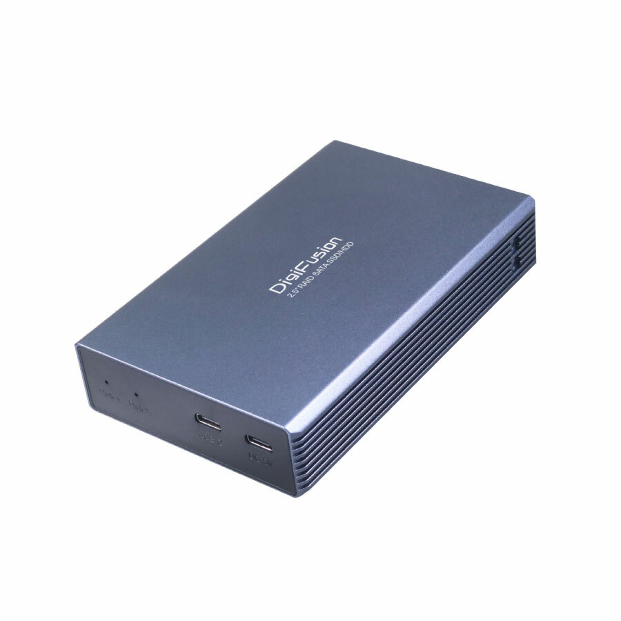 伽利略 USB3.2 Gen1 2.5吋 Raid 雙SATA SSD 硬碟盒(HD-339U32R)