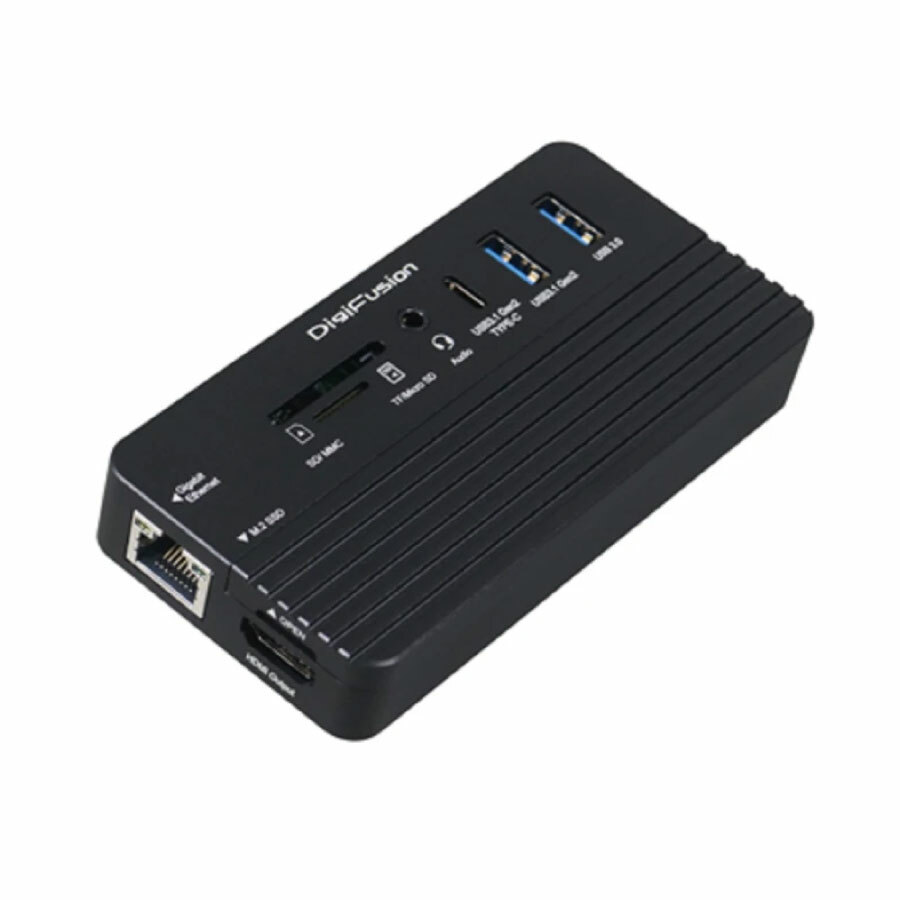 伽利略 USB Type-C M.2 雙規 10 in 1 擴充盒 產品型號：CM073