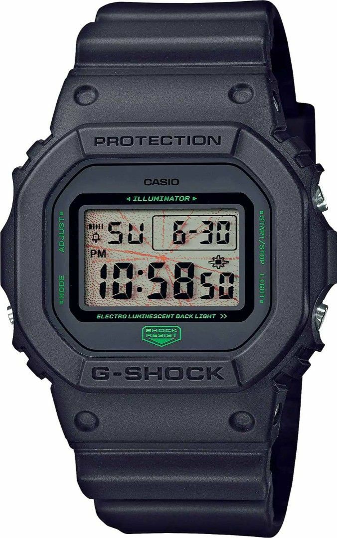 Casio G-Shock x YOSHIROTTEN DW-5600MNT-1 東京音樂之夜 特別版 限量版 手錶 (香港行貨)