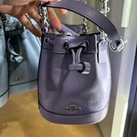 [S] COACH CR144 SML MINI BUCKET BAG,SV/LIGHT VIOLET, 196395290666 (SCO701)