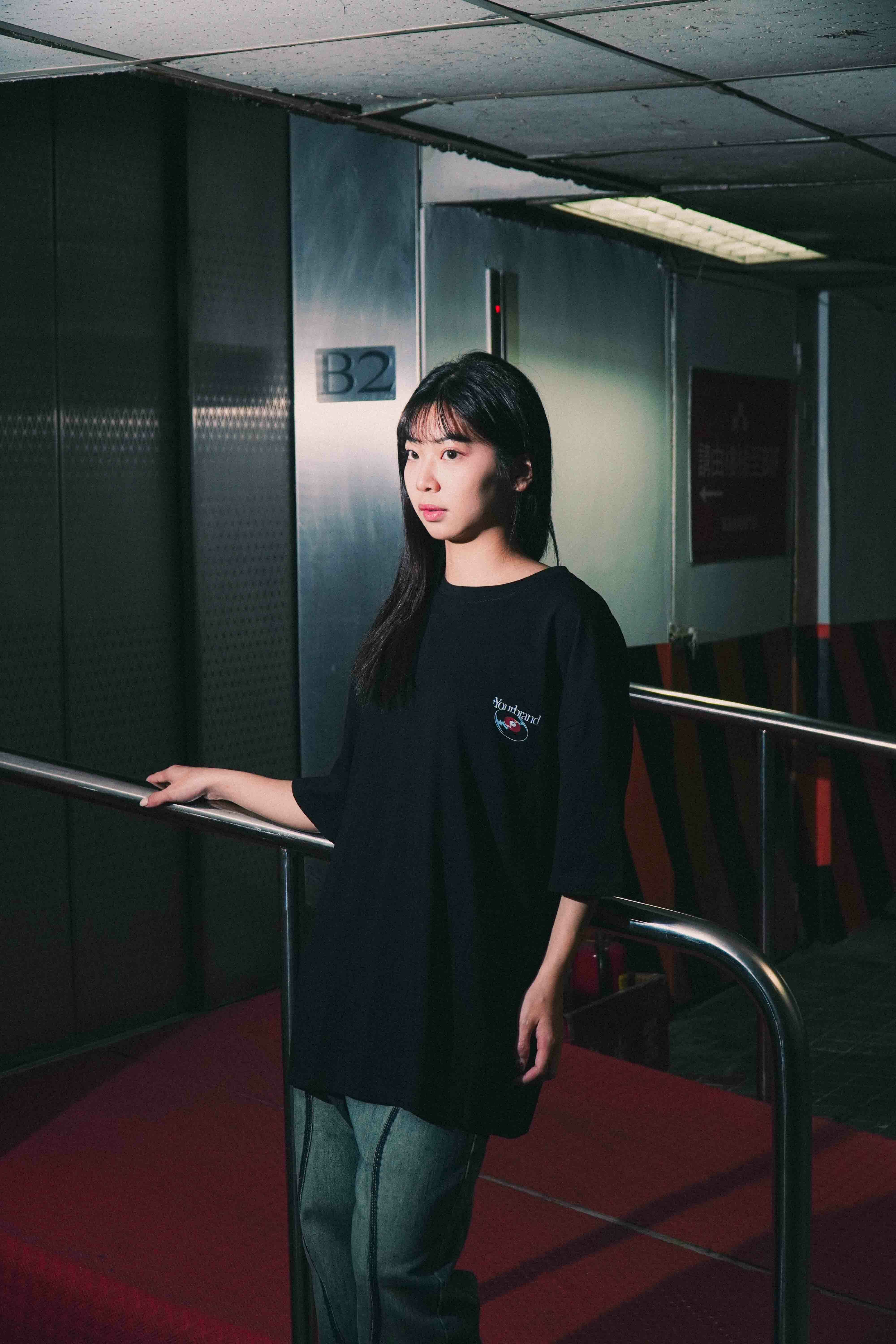 『Always_Good』黑膠唱片 印花 短TEE