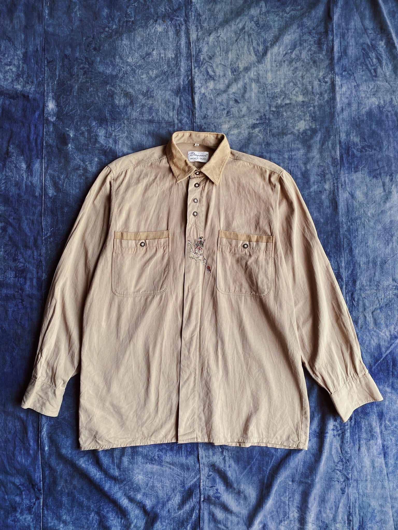 Tylorean Pullover shirts /古著提洛爾襯衫-登山者