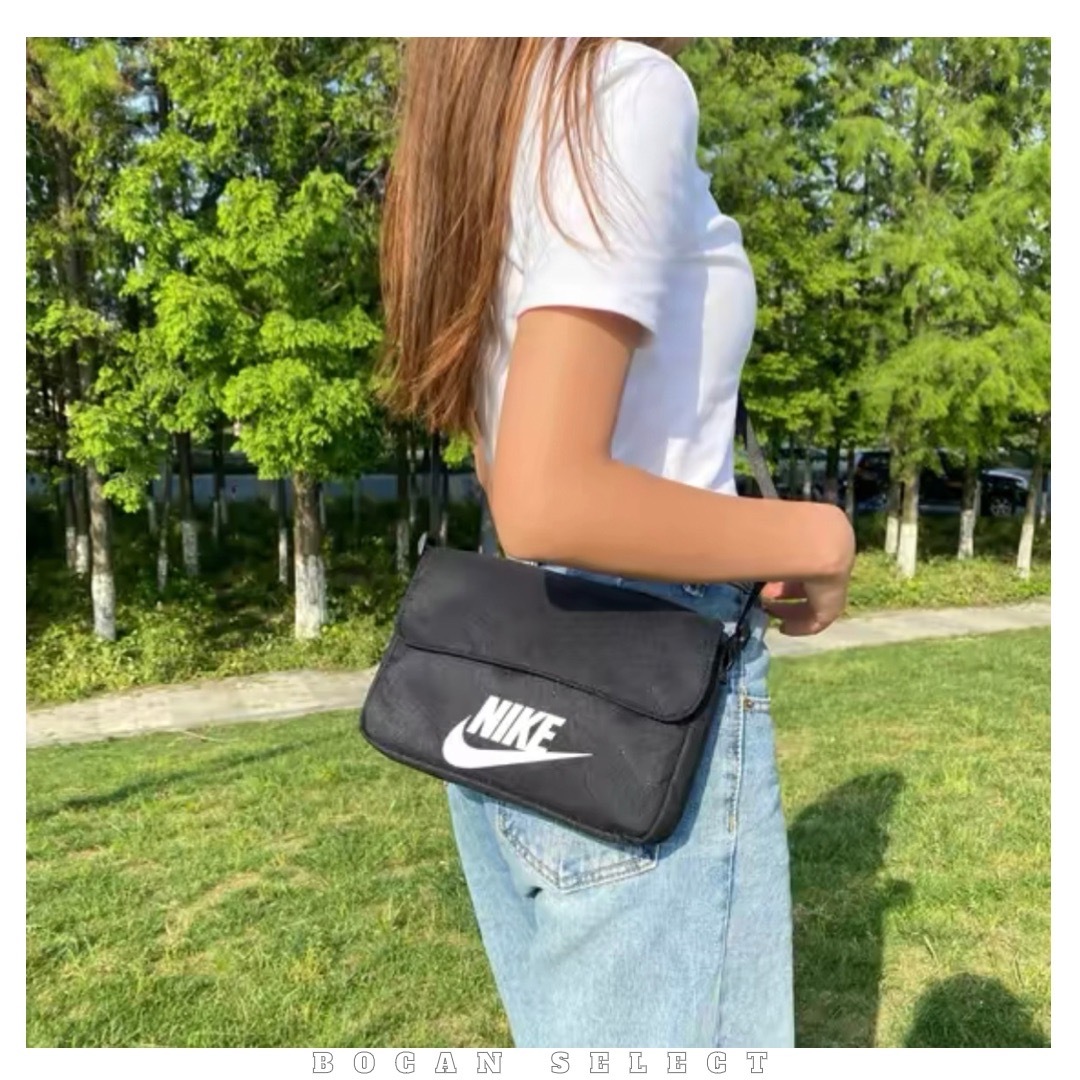 NIKE 小肩包 手提包 黑白 （CW9300-010）