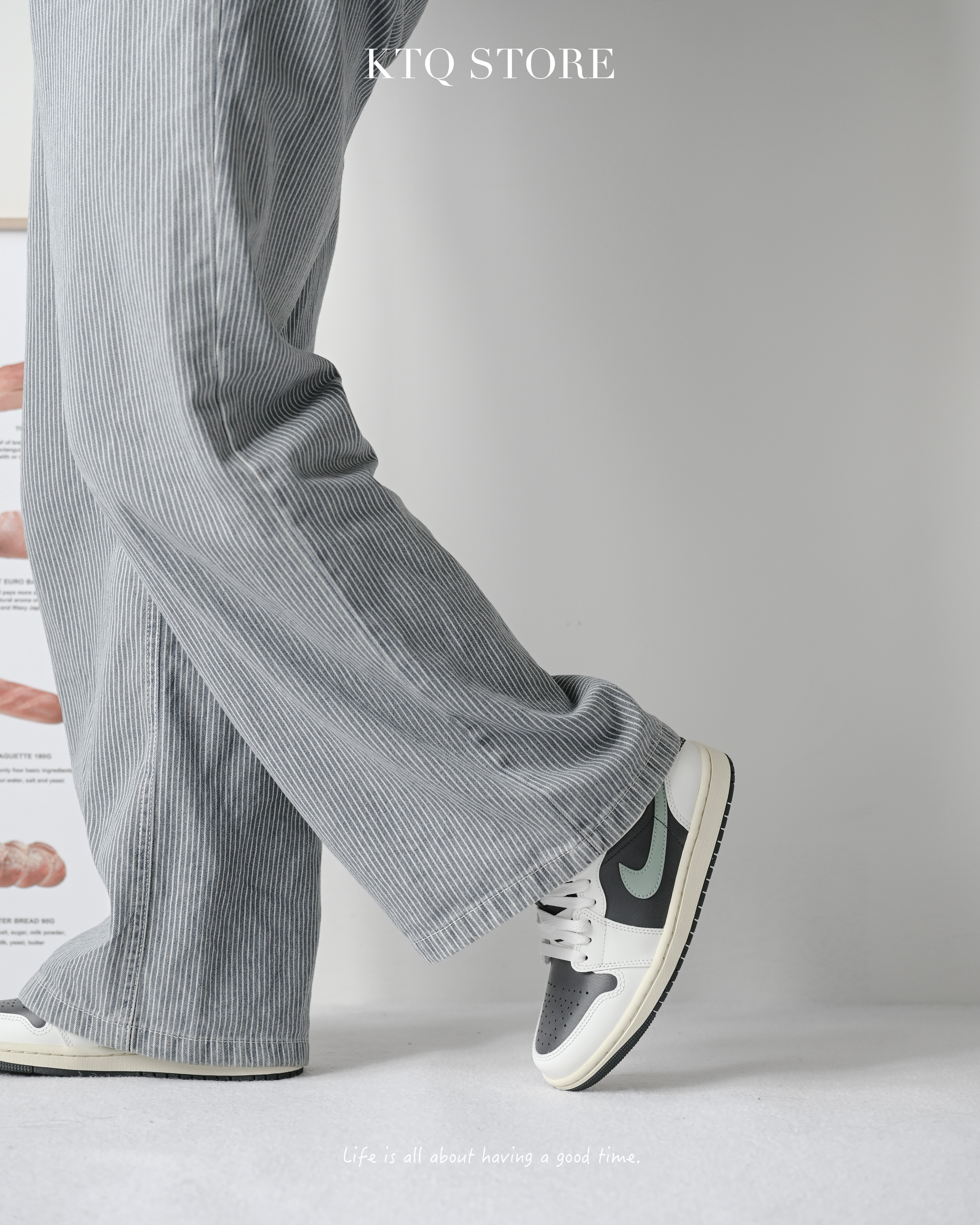 KTQ STORE ‧ Air Jordan 1 Low "Jade Smoke" 煙燻翡翠 DC0774-001