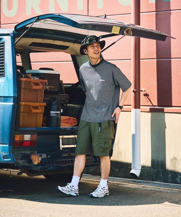 日牌 Freak's Store Climbing Easy Cargo Shorts